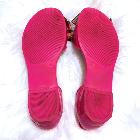 Missoni D’Orsay Peep Toe PVC Jelly Flats 🎀 - Picture 4 of 6